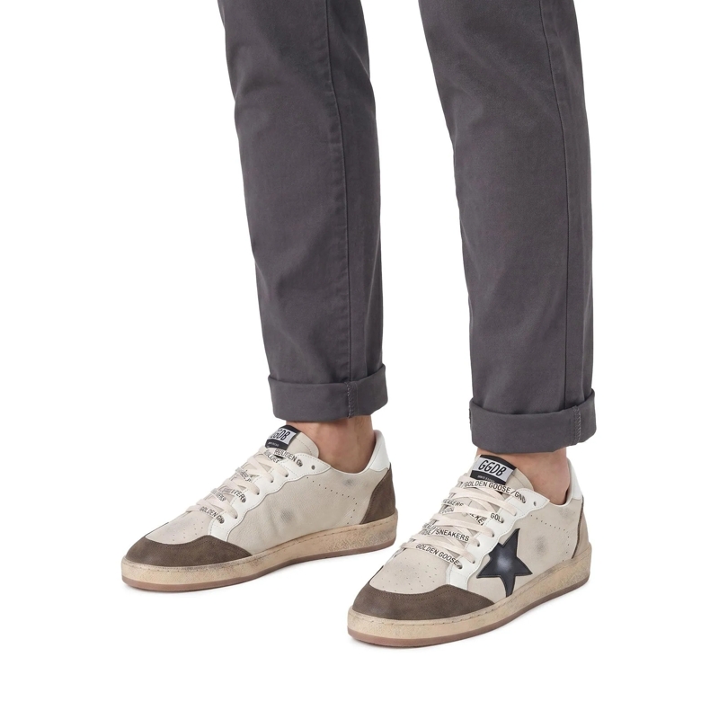Golden Goose Veterschoenen Sneaker Ball Star beige(Image 2)