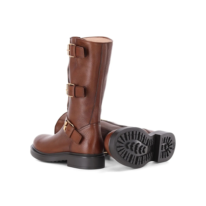 Agl Schuhe Boots Giuly aus Leder schwarz(Image 2)