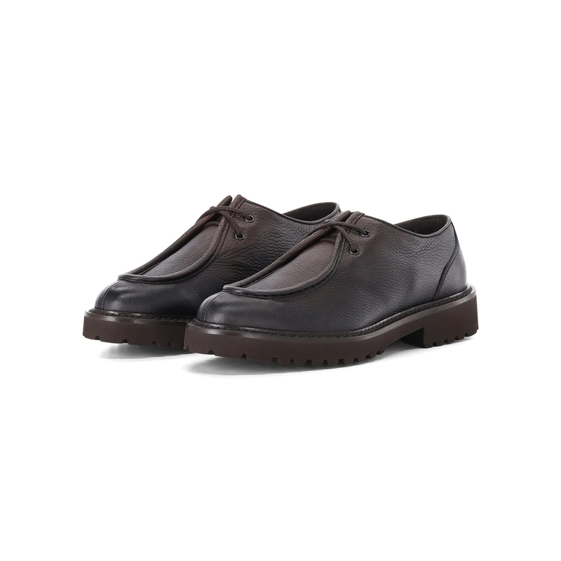 Doucal's Derbys Schnürschuhe aus Leder braun