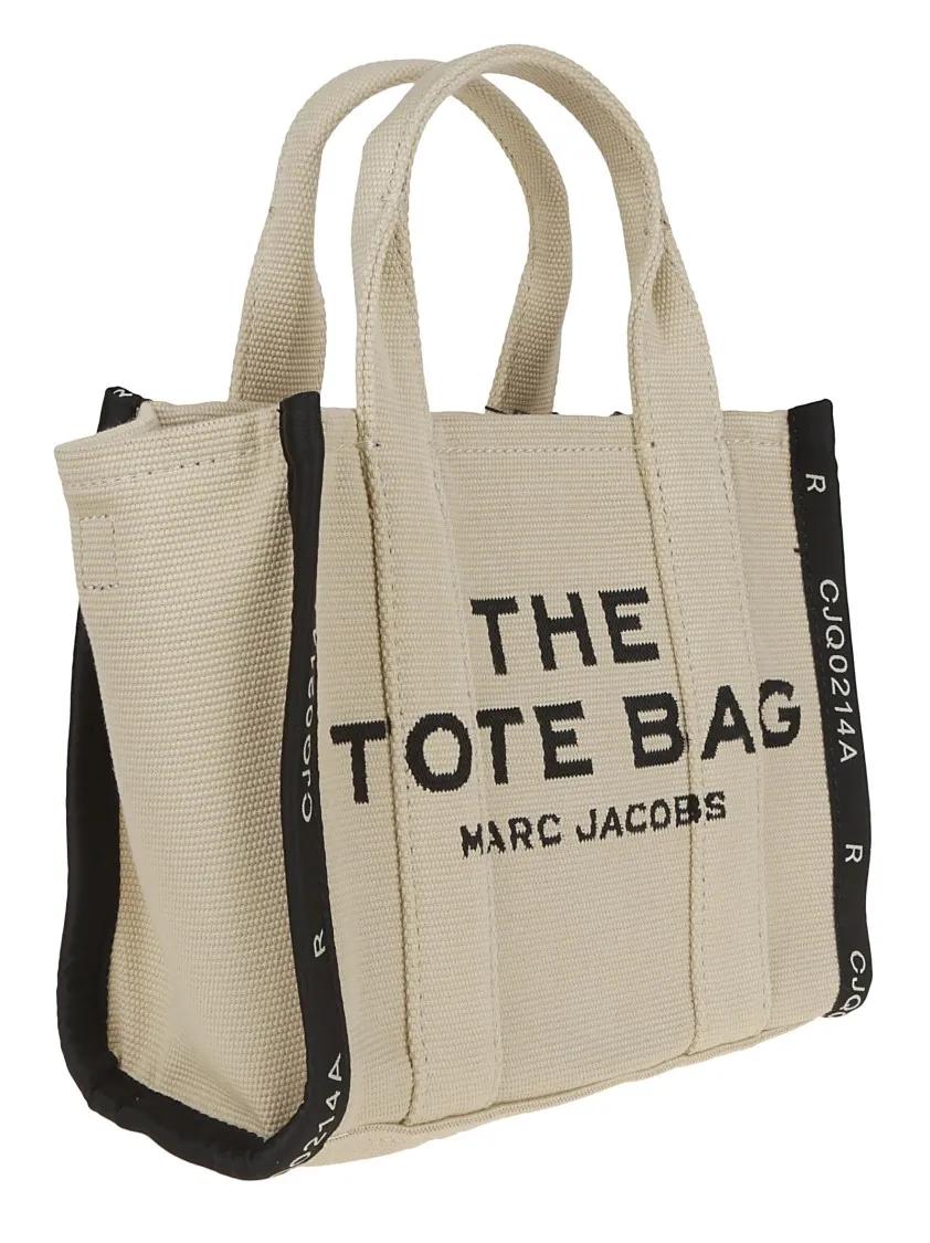 Marc Jacobs Totes & shoppers Cotton Canvas Small Tote With Adjustable Shoulder in beige
