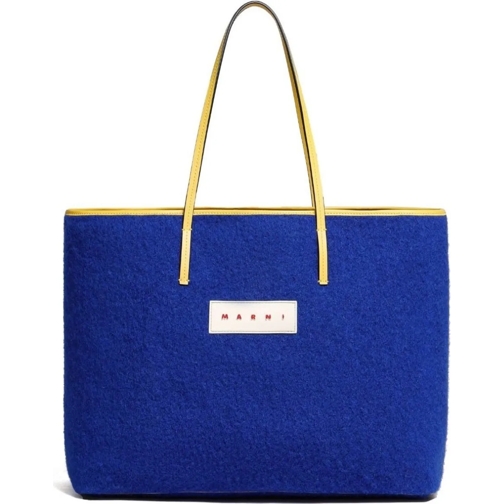 Marni Fourre-tout Janus Reversible Tote Bag blau