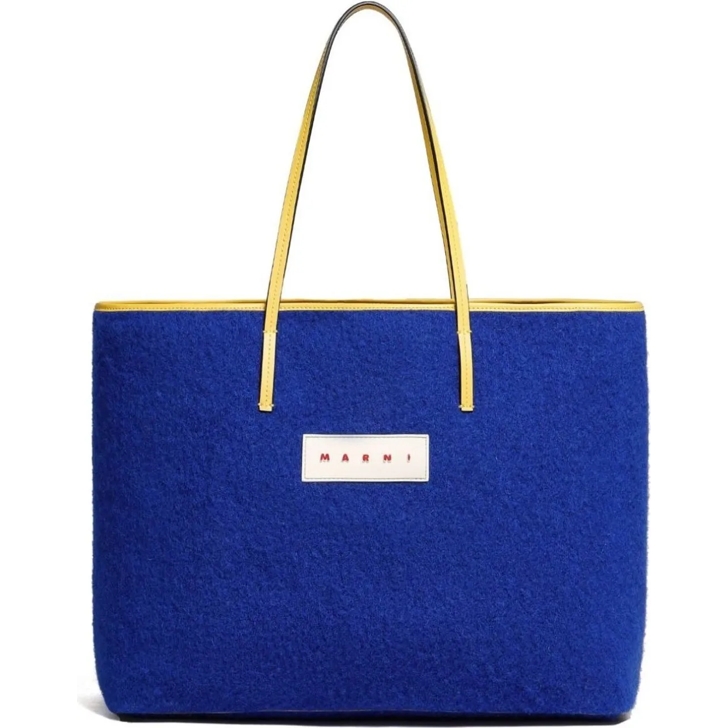 Marni Janus Reversible Tote Bag blau Fourre tout