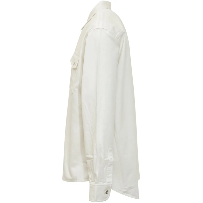 J.W.Anderson Haut décontracté Camicia Oversize in Cotone weiß(Image 3)