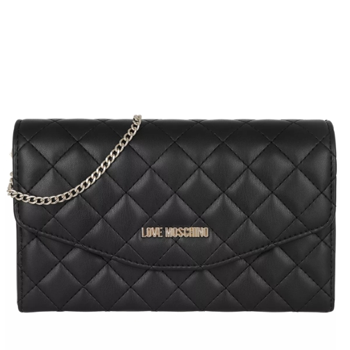 Love Moschino Quilted Clutch Black Clutch