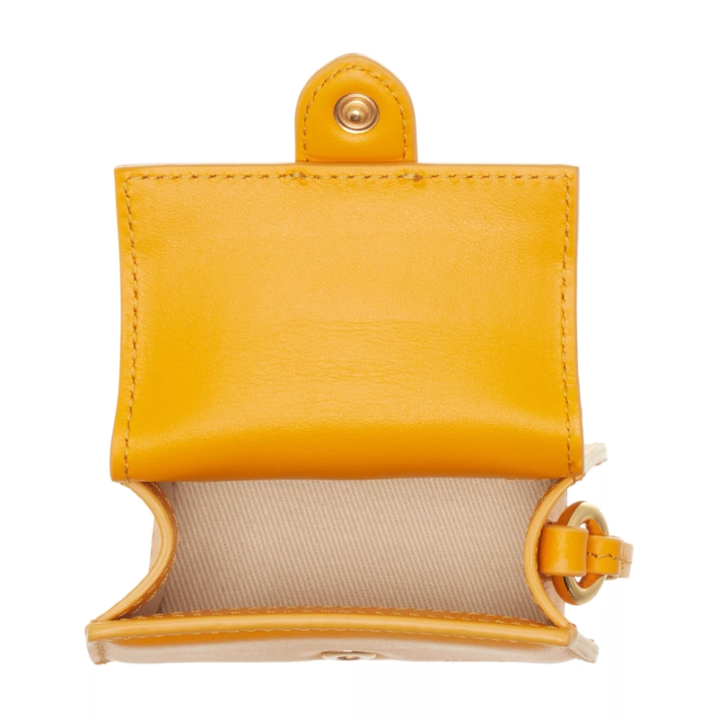 Jacquemus Portemonnaie mit Überschlag Le Porte Bambino Dark Orange(Image 5)