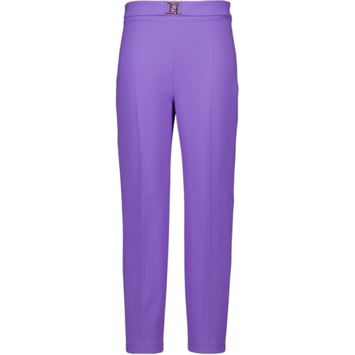 Elisabetta Franchi Hosen Elisabetta Franchi Pantalons Paars Pat1441e2 As6 lila