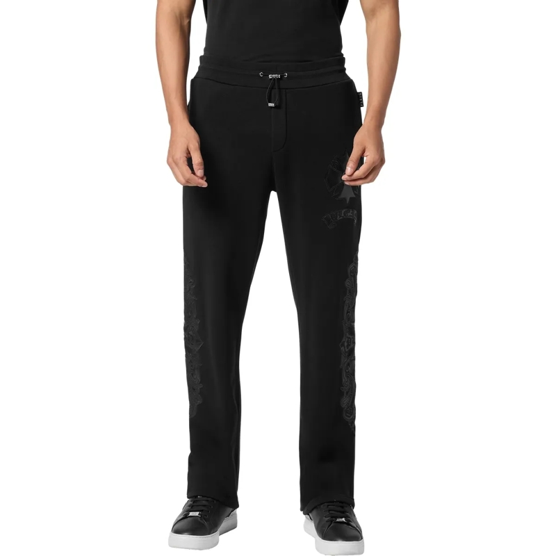 Philipp Plein Jogginghose Jogging Trousers Chrome schwarz(Image 3)