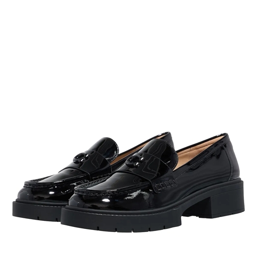 Coach Loafer Leah Patent Leather Loafer Black Patent