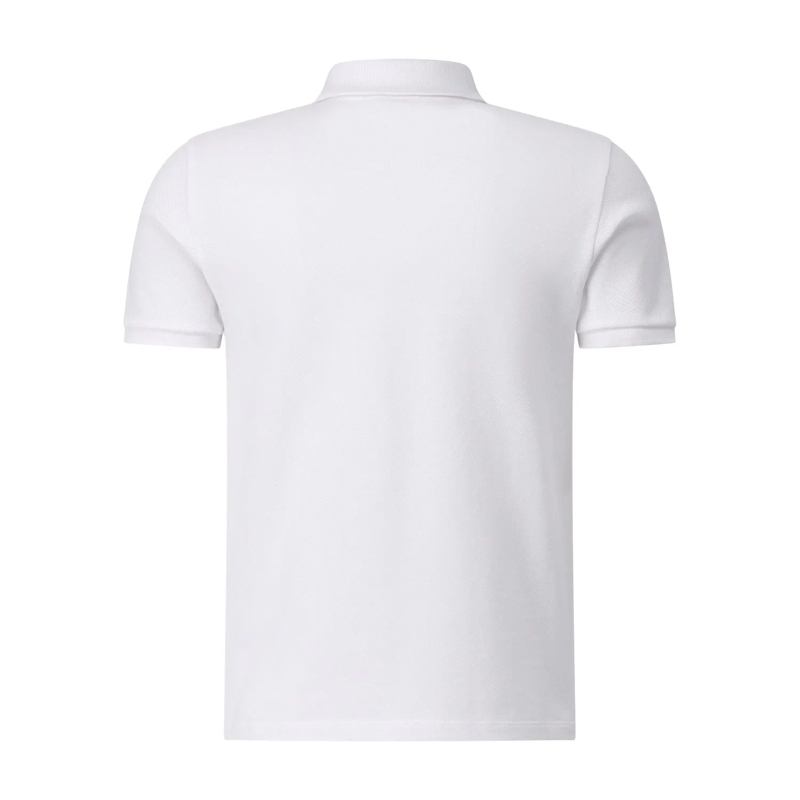 AMI Paris Poloshirt T Shirts & Polo's BFUPL001 760 Weiß(Image 9)