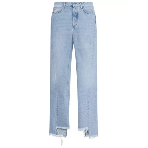 Off-White Five-Pocket Jeans Blue Jeans