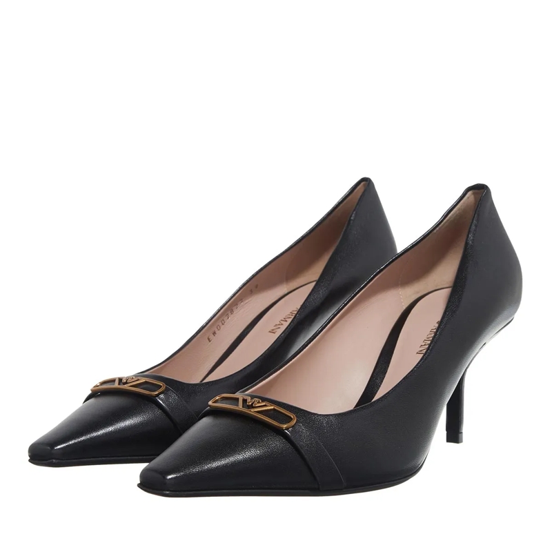 Emporio Armani Pumps Decollete Nappa Nero(Image 3)