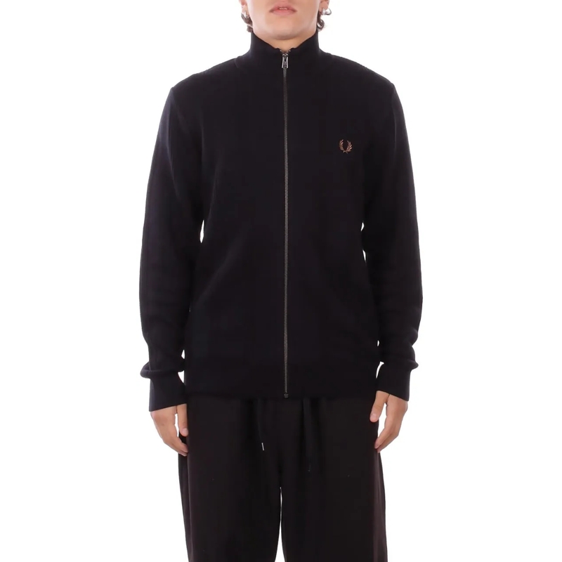 Fred Perry  Sweaters Black schwarz
