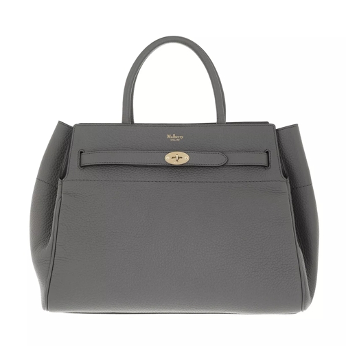 Mulberry Bayswater Tote Bag Leather Charcoal Fourre-tout