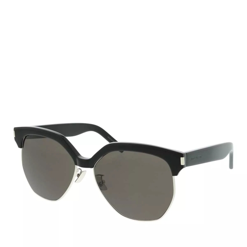 Saint Laurent SL 408-002 59 Sunglass WOMAN ACETATE Black Sunglasses