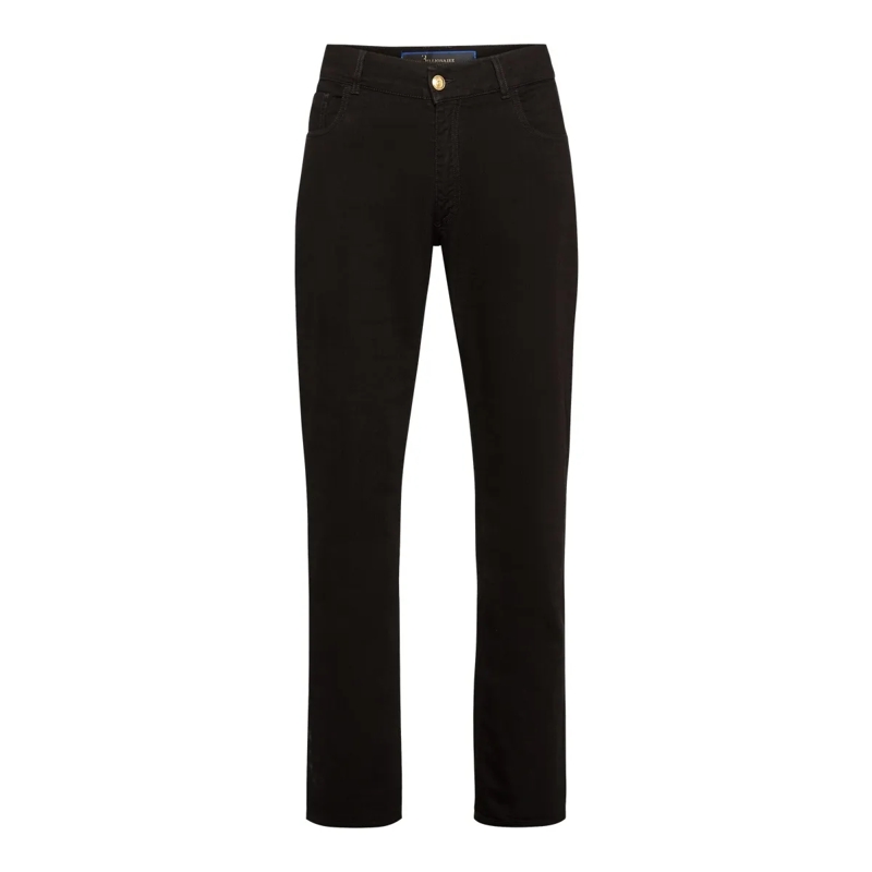 BILLIONAIRE Jeans mit geradem Bein Jeans Regular Fit Crest schwarz