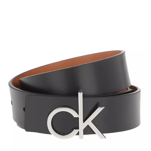 Calvin Klein Low Rev Giftpack Belt Black Cuoio Läderskärp