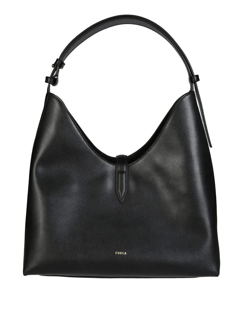 Furla Hobo bags Drop M Hobo Bag in zwart