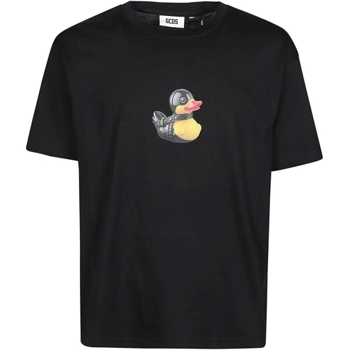 Gcds T-shirts Duck Oversize T-shirt Black schwarz