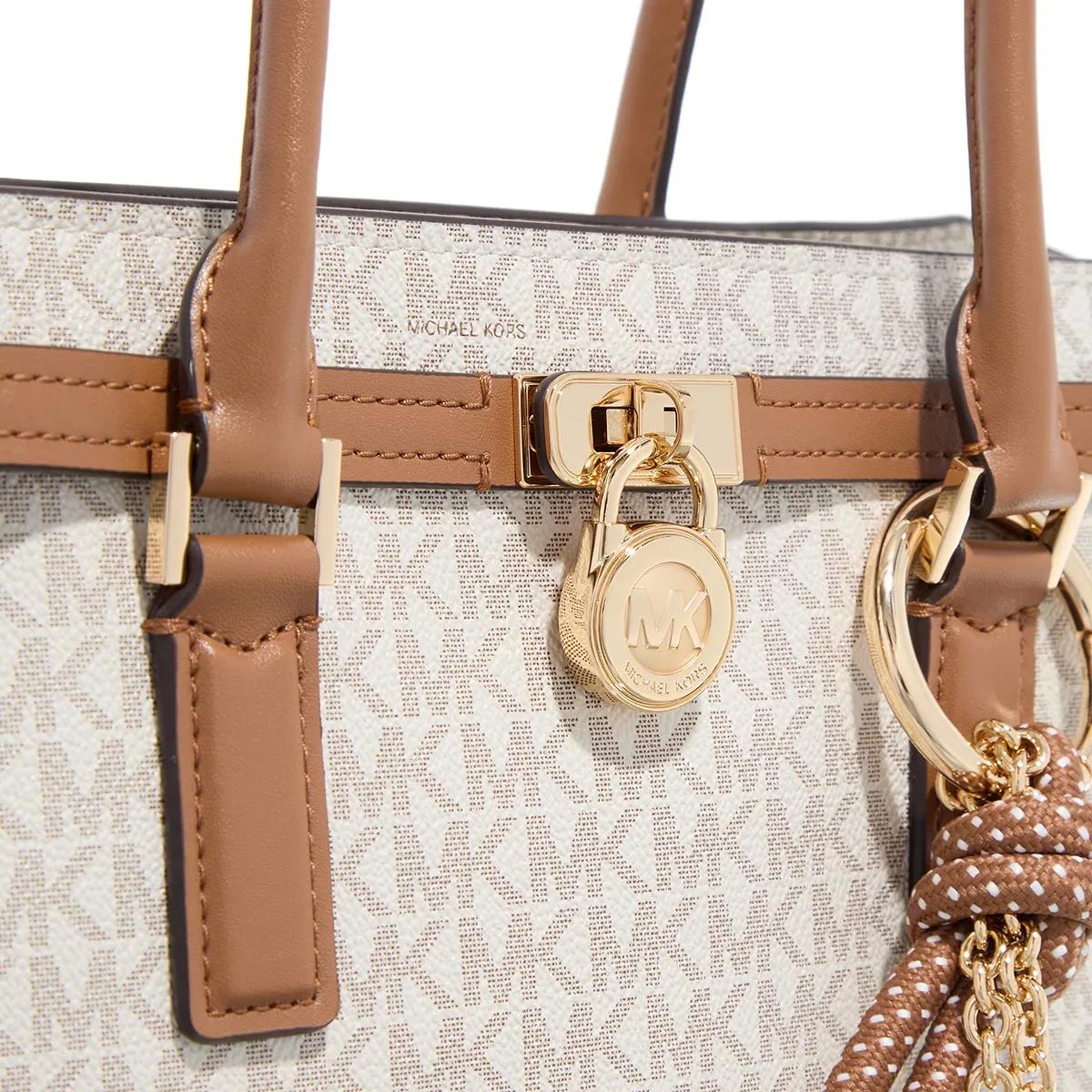 Michael Kors Shoppers & Totes Sm Ew Shoulder Tote w Charm in beige