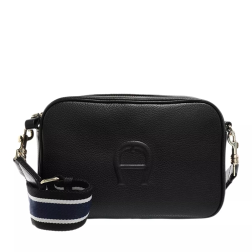 AIGNER Commercial Collection Small Black Camera Bag