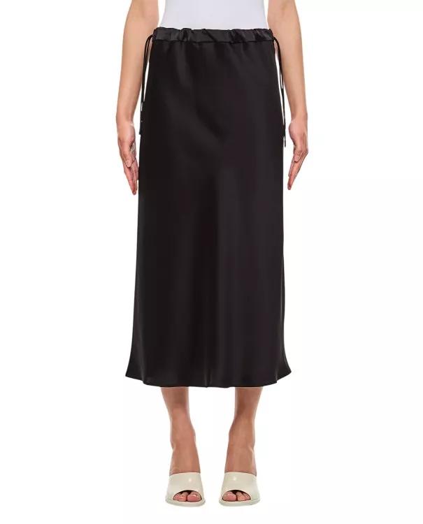 Max Mara - Editore Satin Skirt - Größe 38 - black