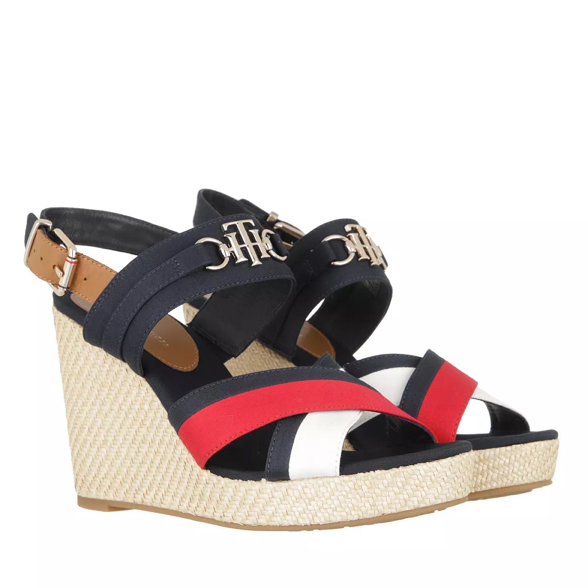 Tommy hilfiger high on sale wedge heel slingback sandals