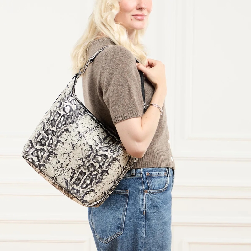 Liebeskind Berlin Hobo Bag Paris Snake Hobo Bag M Milk(Image 2)
