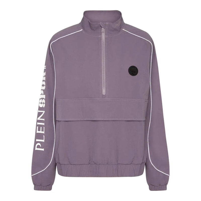 Plein Sport Daunenjacke Sweatjacke Scratch lila