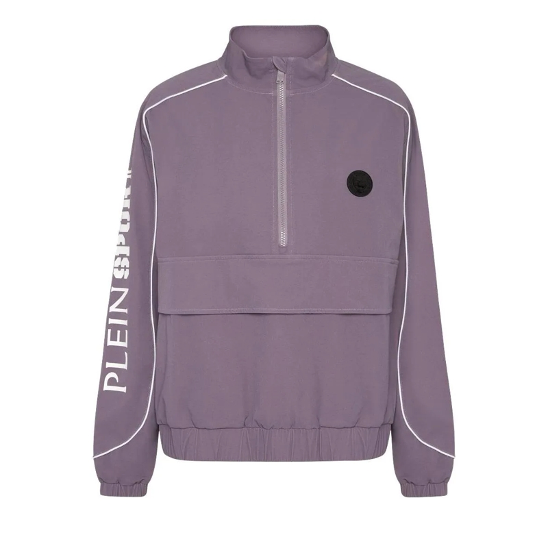 Plein Sport Daunenjacke Sweatjacke Scratch lila
