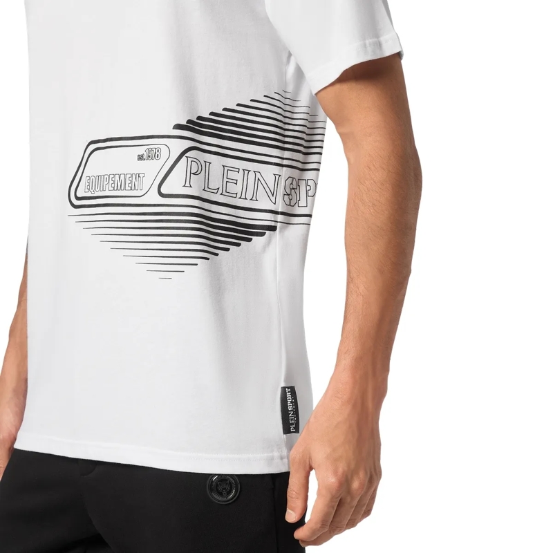 Plein Sport T-Shirt T-Shirt Rundhalsausschnitt weiss(Image 5)