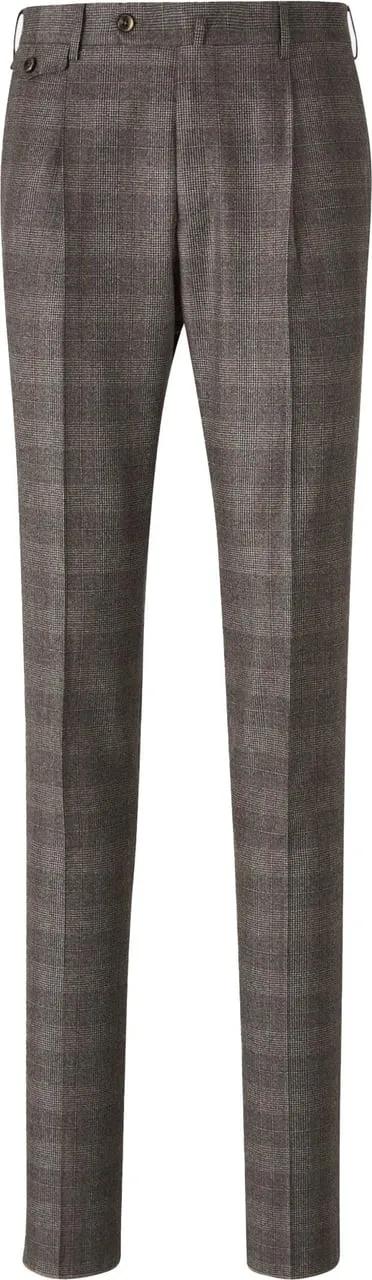 Thumbnail - Pt Torino - Prince of Wales Pattern Dress Trousers - Größe 54 - bunt