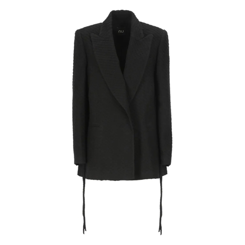 Nu Blazer Virgin Wool Jacket Black