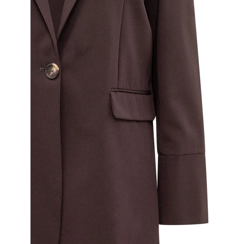 Pinko Blazer Blazer Kamut con Tasche a Patta braun(Image 4)