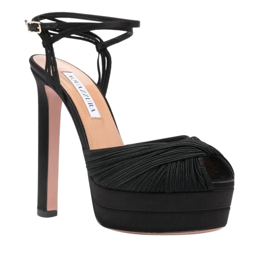 Aquazzura Claquette Sandals Black schwarz