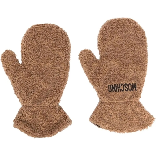 Moschino  Gloves Brown schwarz