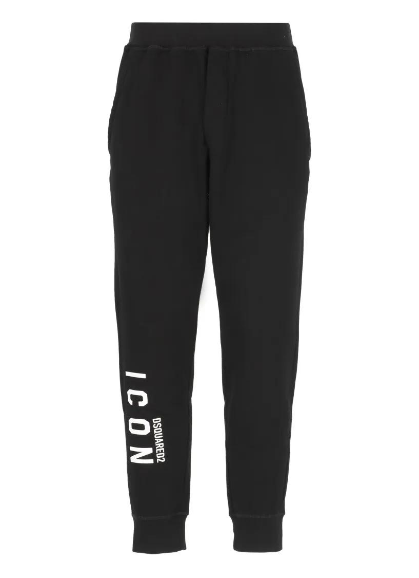 Dsquared2 - Black Icon Pants - Größe M - schwarz