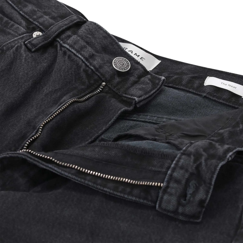 FRAME Jeans Tapered-Leg Jeans The Neat Schwarz(Image 4)