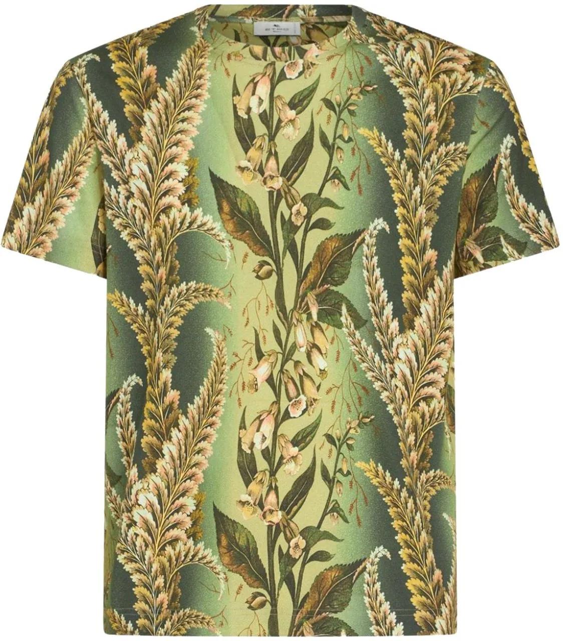 Thumbnail - Etro - T-Shirts And Polos Green - Größe L - grün