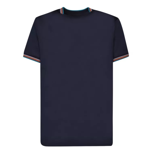 Paul Smith Cotton T-Shirt Blue 