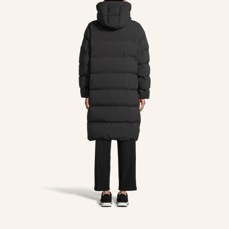 No1 Como Wintermantel Steppmantel LUZIE schwarz(Image 3)