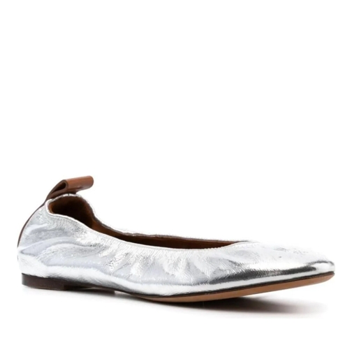 Lanvin Ballerina Flat shoes Silver silber