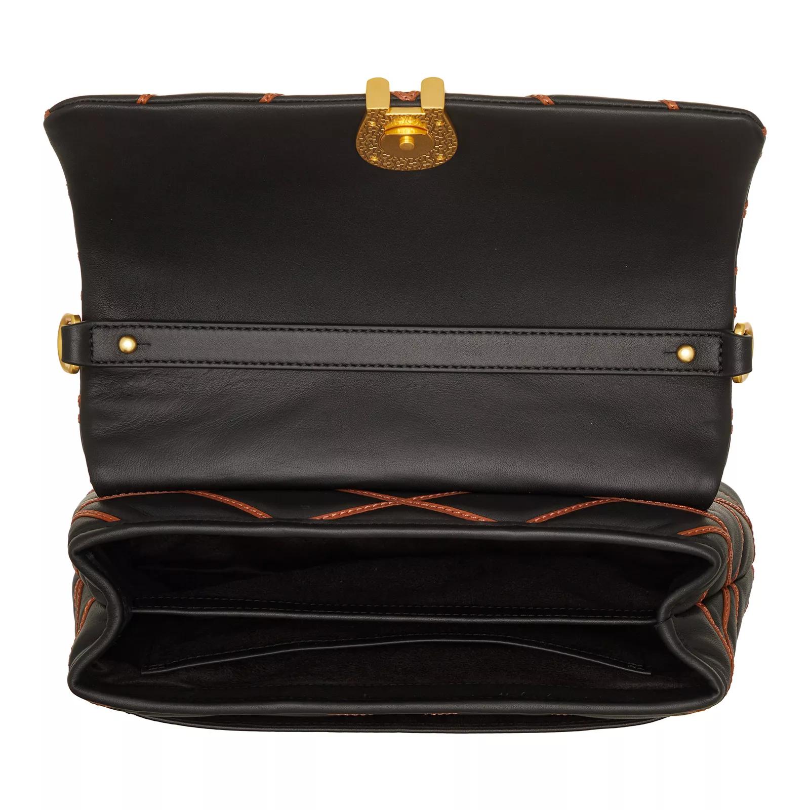 aigner Crossbody bags Topstitch in zwart