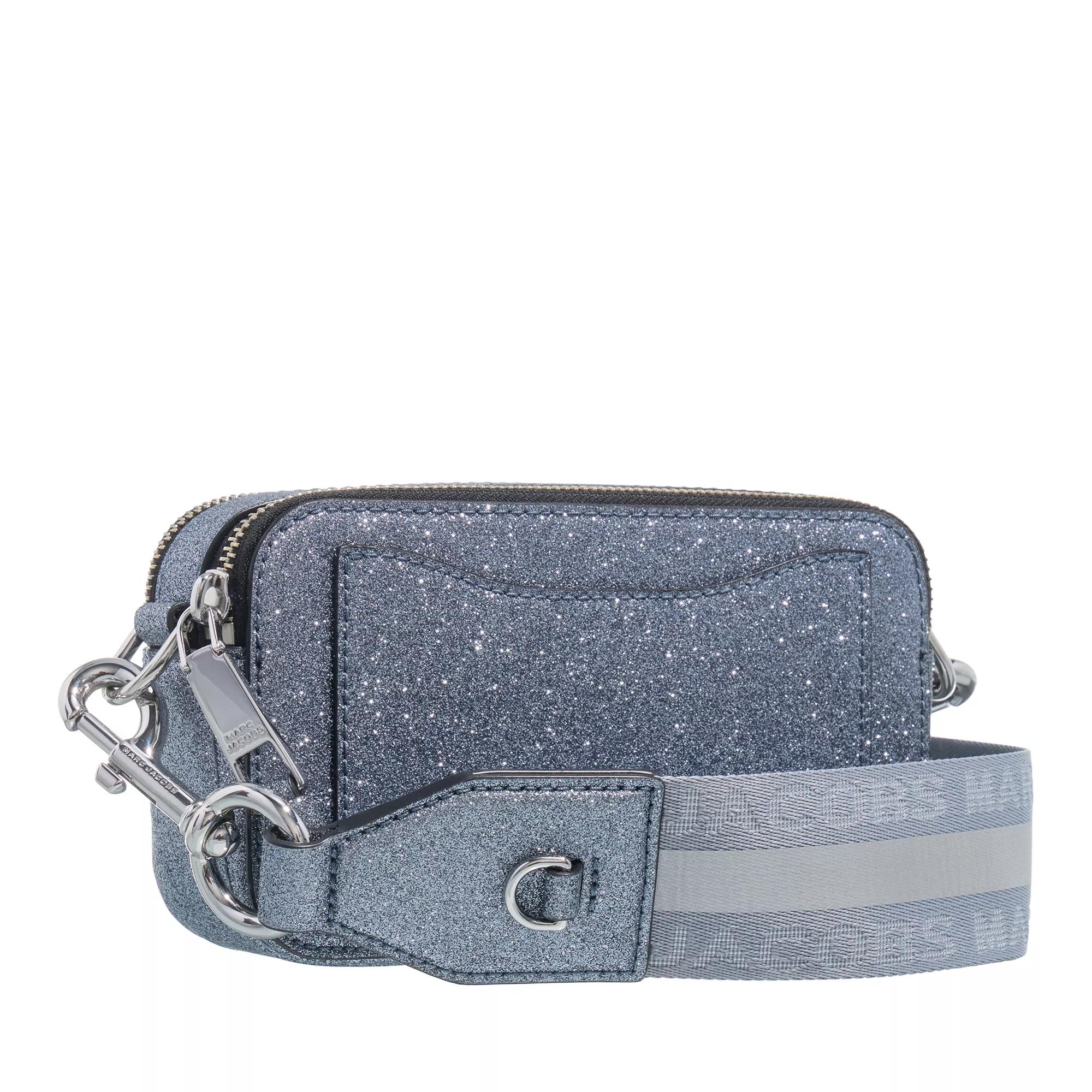 Marc Jacobs Zilveren tassen met glitterversiering Gray Dames