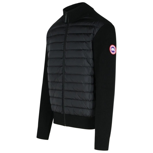 Canada Goose Sweatshirts Hybridge' Black Wool Sweater Black