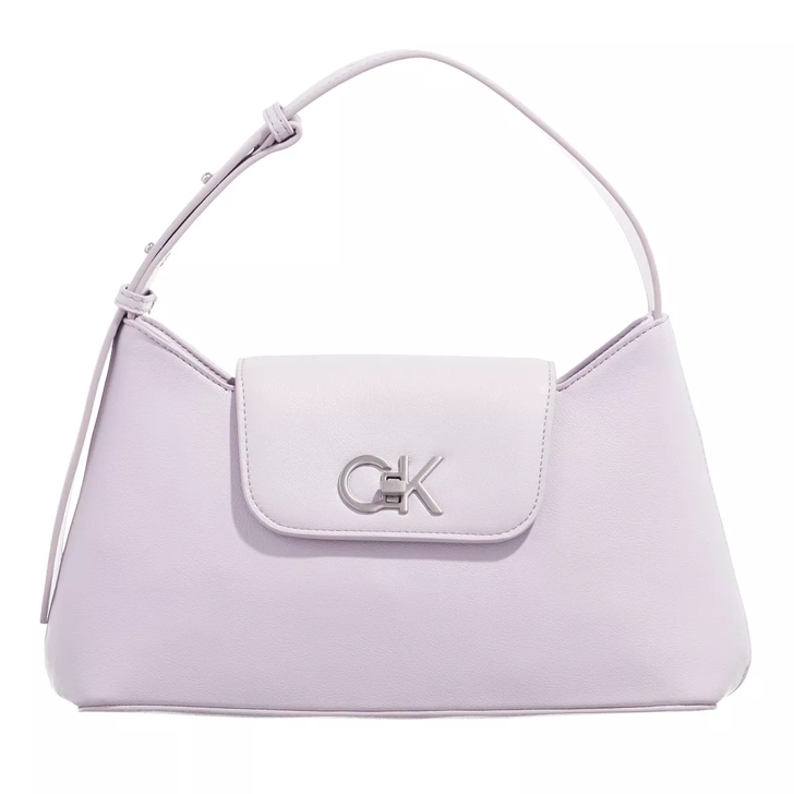 Calvin Klein Re Lock Shoulder Bag Md Iris Sac hobo