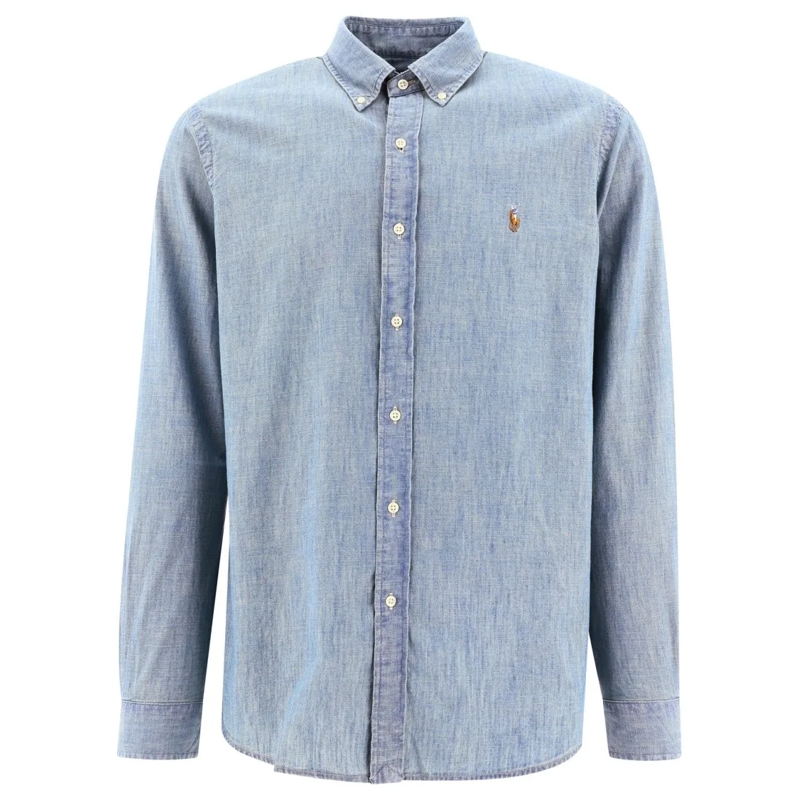 Polo Ralph Lauren Hemd Custom-Fit Chambray Shirt Blue