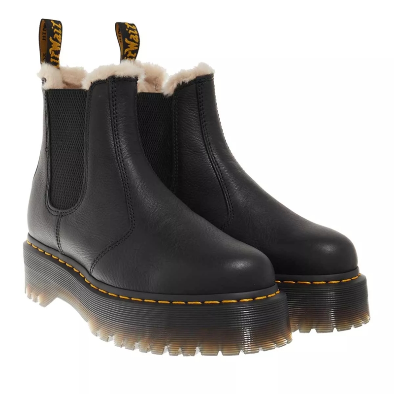 Dr. Martens Chelsea Boots 2976 Quad FL Black Pisa
