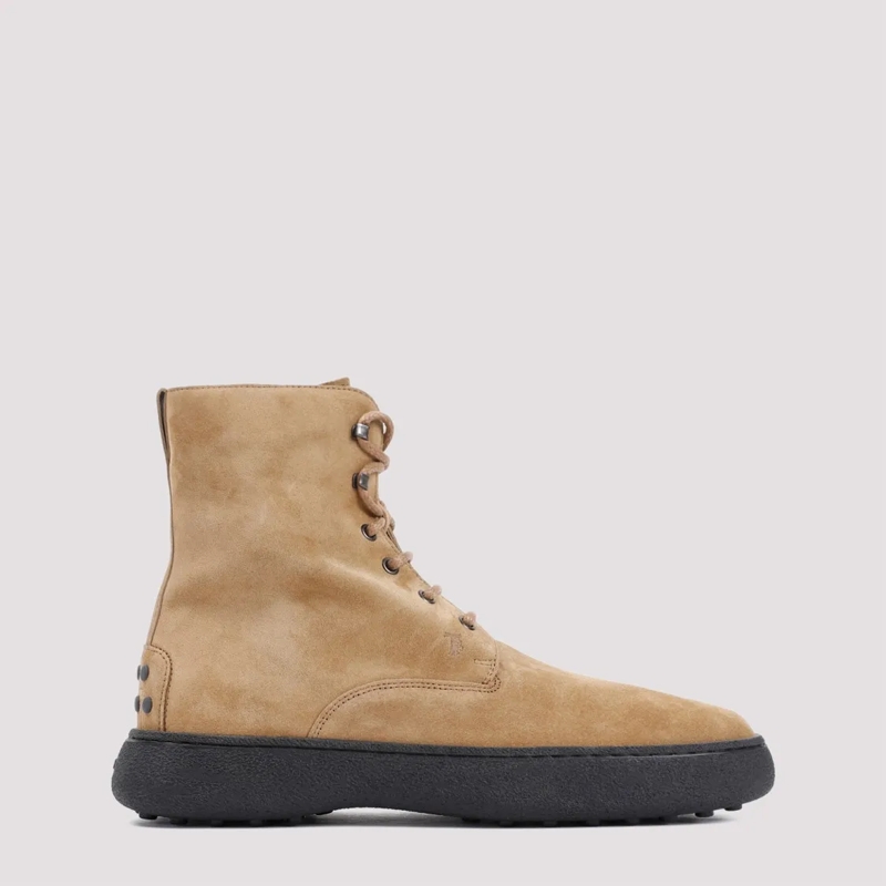 Tod's Schnürstiefel Winter Gommino Boots Brown(Image 4)