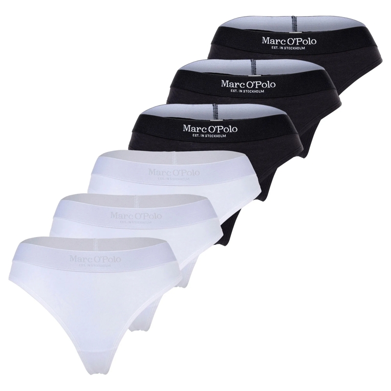 Marc O´Polo  6er Pack schwarz