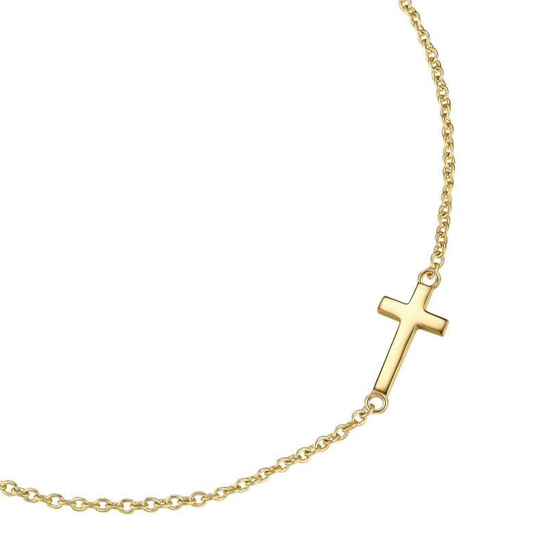Glanzstücke München Armband Sterling Silber Armband Kreuz gold(Image 2)